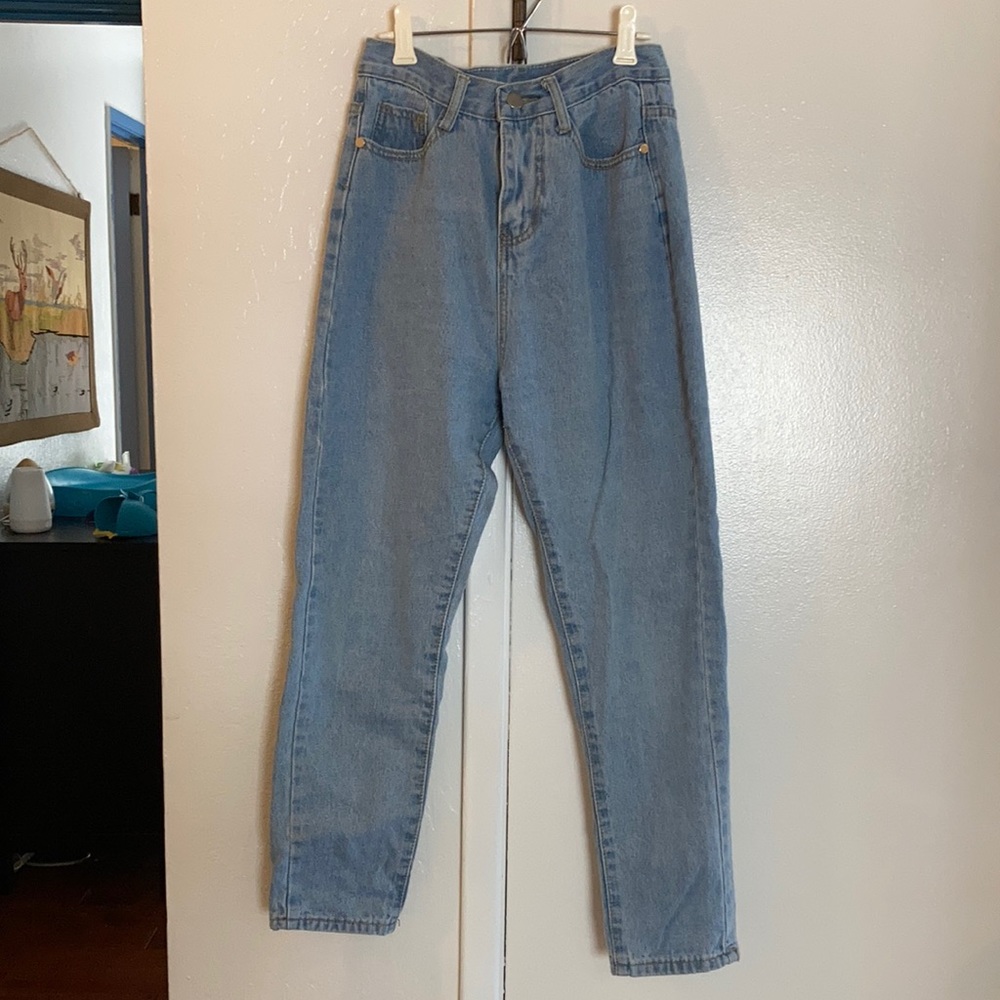 High waisted Vintage Straight Jeans